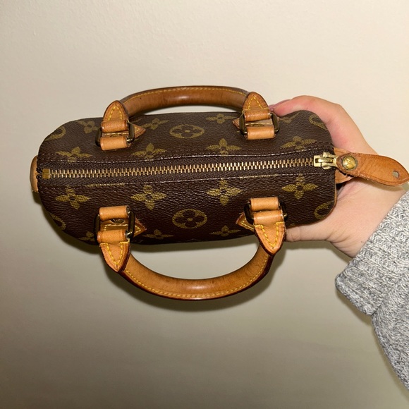 LV mini speedy HL in monogram canvas - Picture 2 of 6